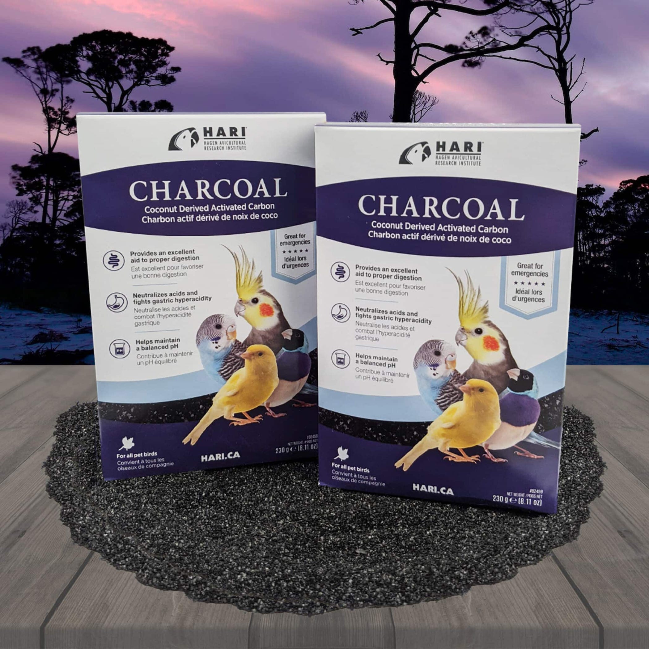 Hari Bird Supplement, Charcoal, 230 g