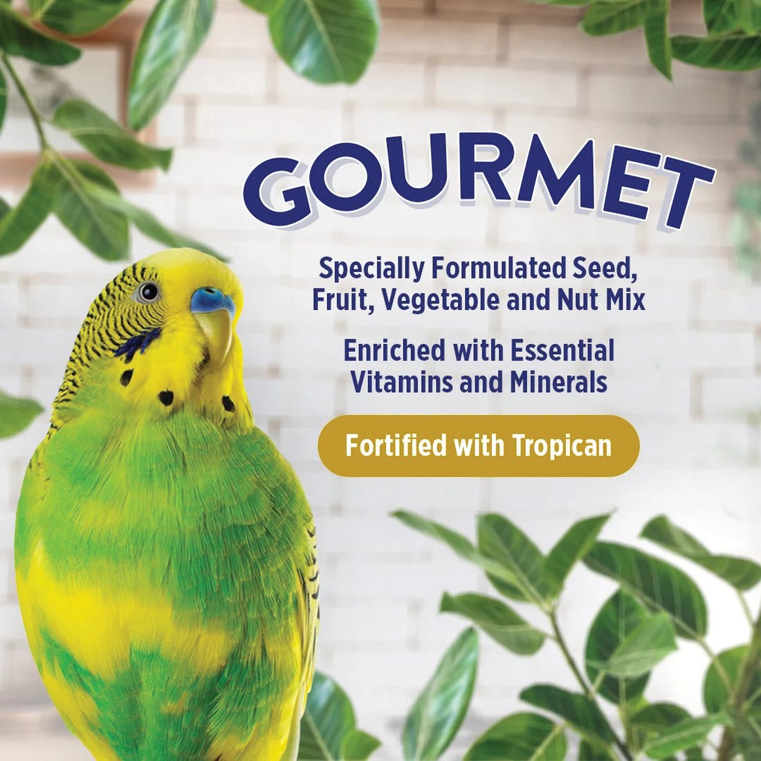 Hari Gourmet Bird Food, Granular, 2.2 lb