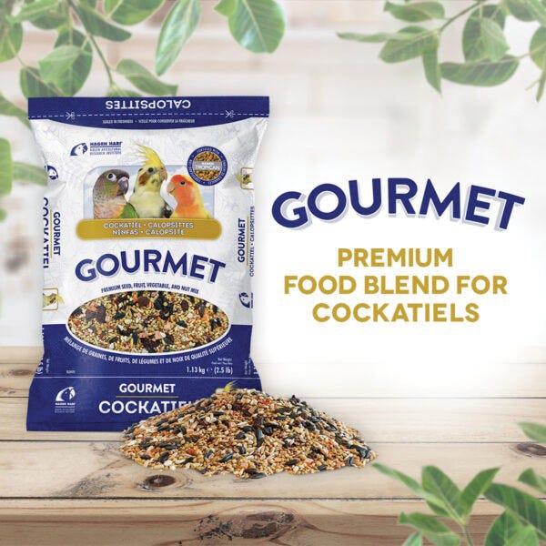 Hari Gourmet Bird Food, Granular, 2.5 lb