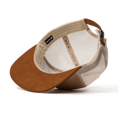 BEX H0272TB Cap, Polyester/Polyester Suede/Wool, Brown/Tan