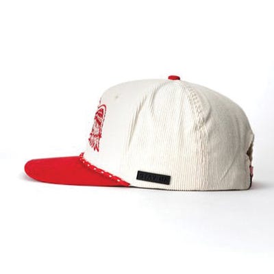 BEX H0273R Cap, 3D Embroidered Logo, Cotton/Polyester, Red