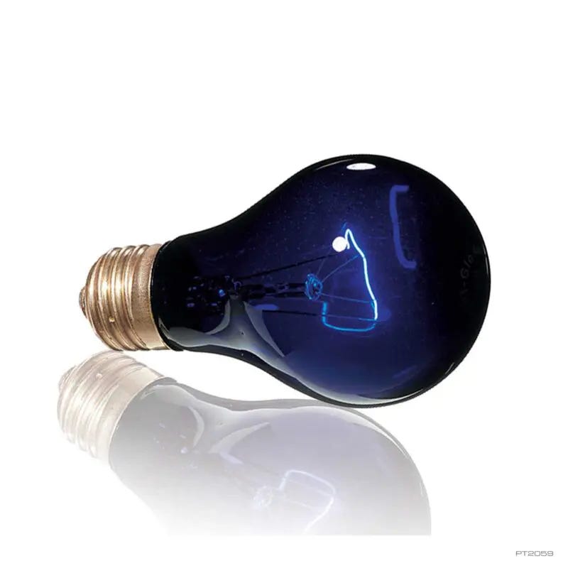 Exo Terra Night Heat Lamp, 150 W, Blue Light