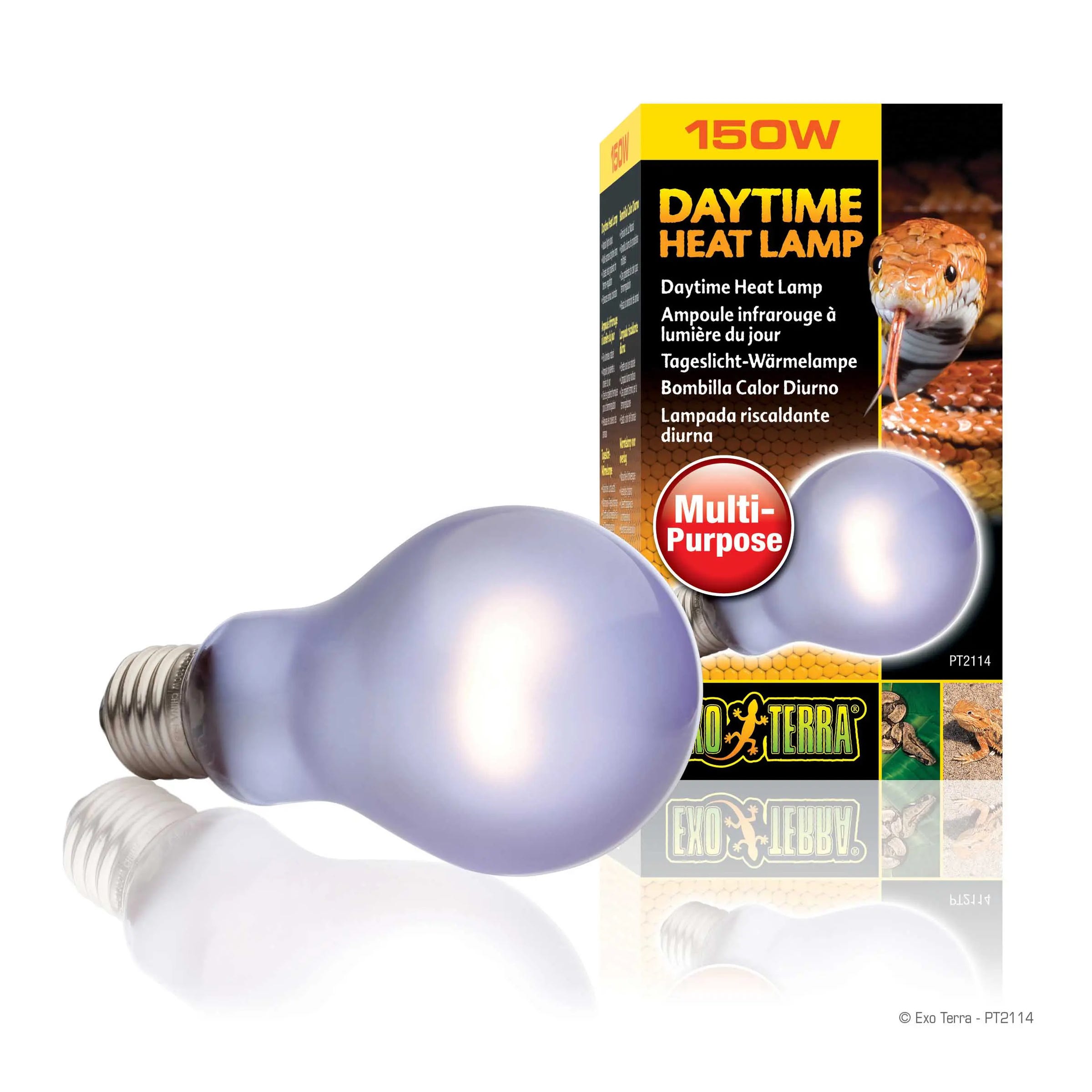 Exo Terra Daytime Heat Lamp, 150 W