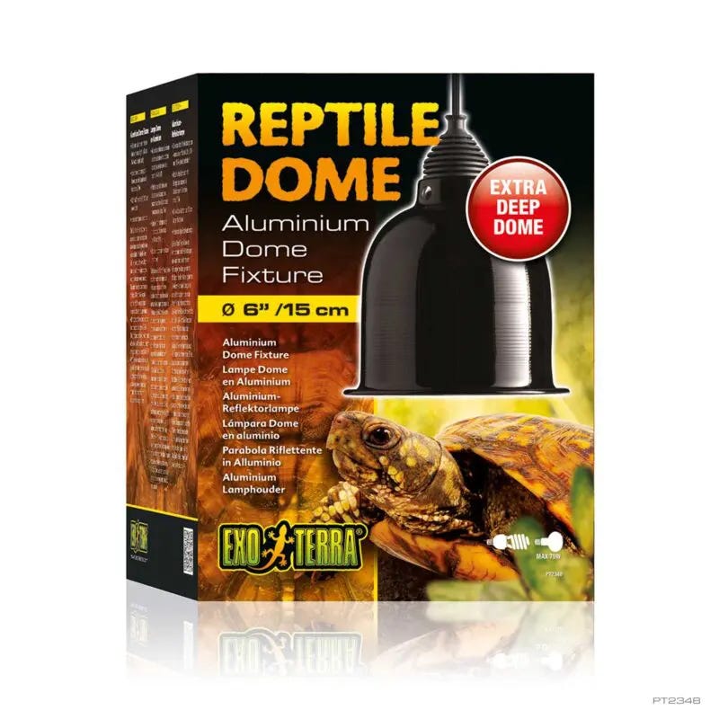Exo Terra Reptile Dome 6-15 cm, Aluminum Fixture