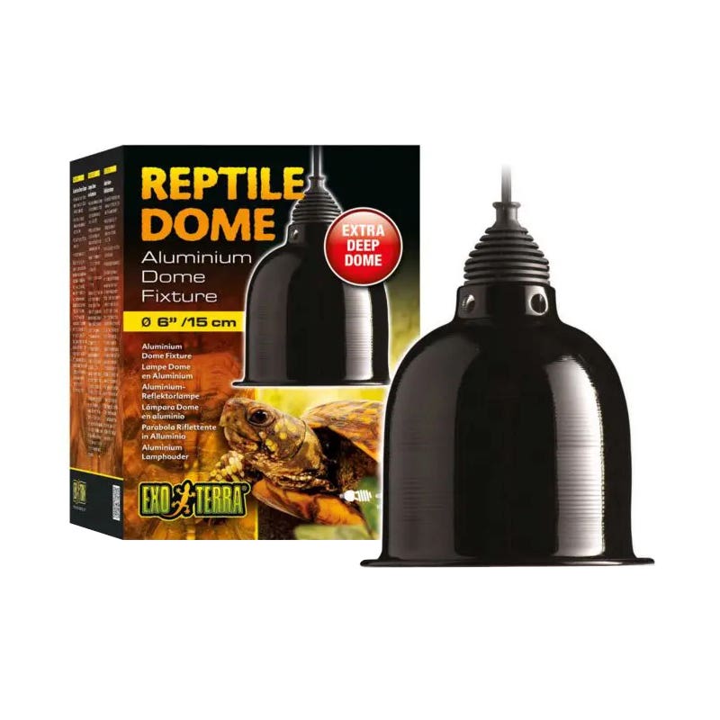 Exo Terra Reptile Dome 6-15 cm, Aluminum Fixture