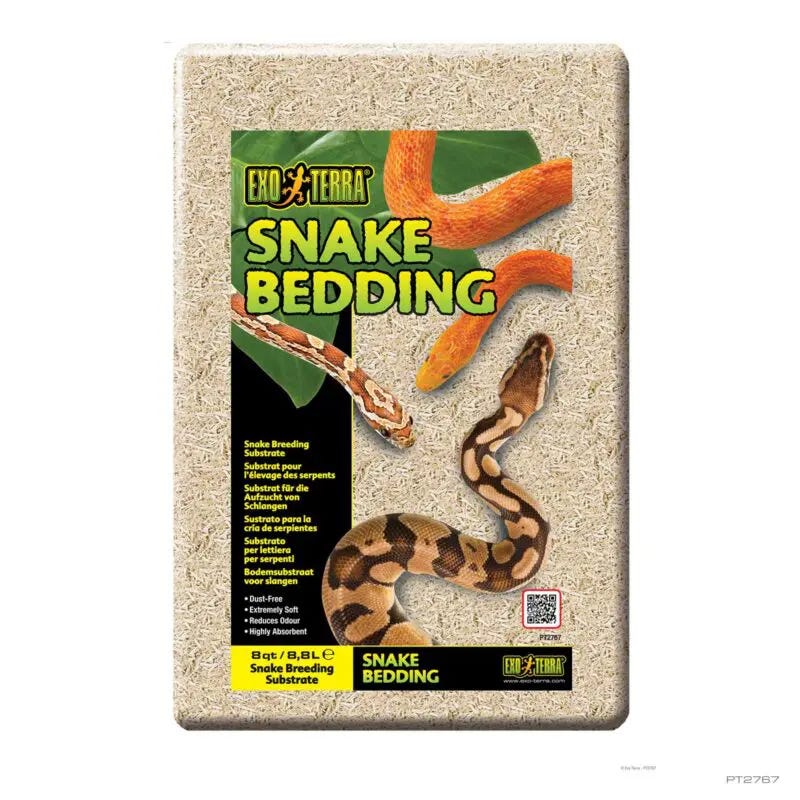 Exo Terra Snake Breeding Substrate, Wood Fiber, 8 qt