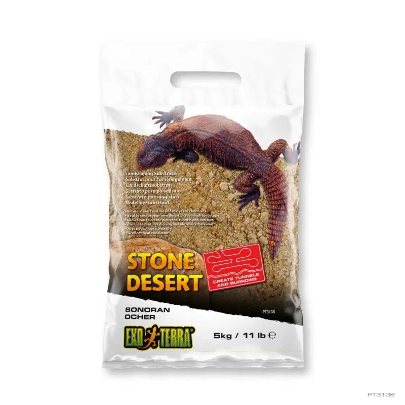 Exo Terra Landscaping Substrate, Desert Soil, Natural, 11 lb