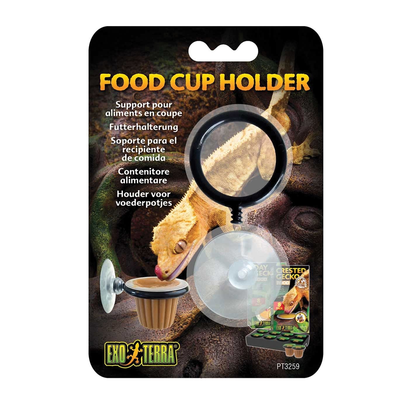 Exo Terra Food Cup Holder with Suction Cup