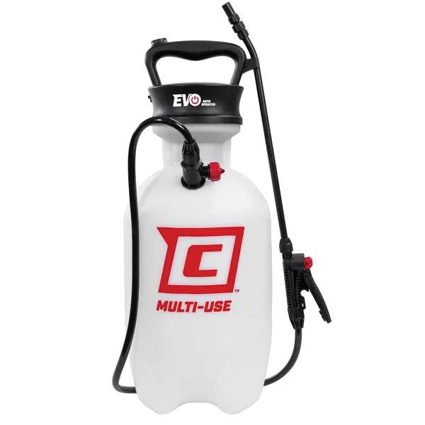 Chapin EVO Power Sprayer, 2 gal Capacity, Poly, 34 in L Hose