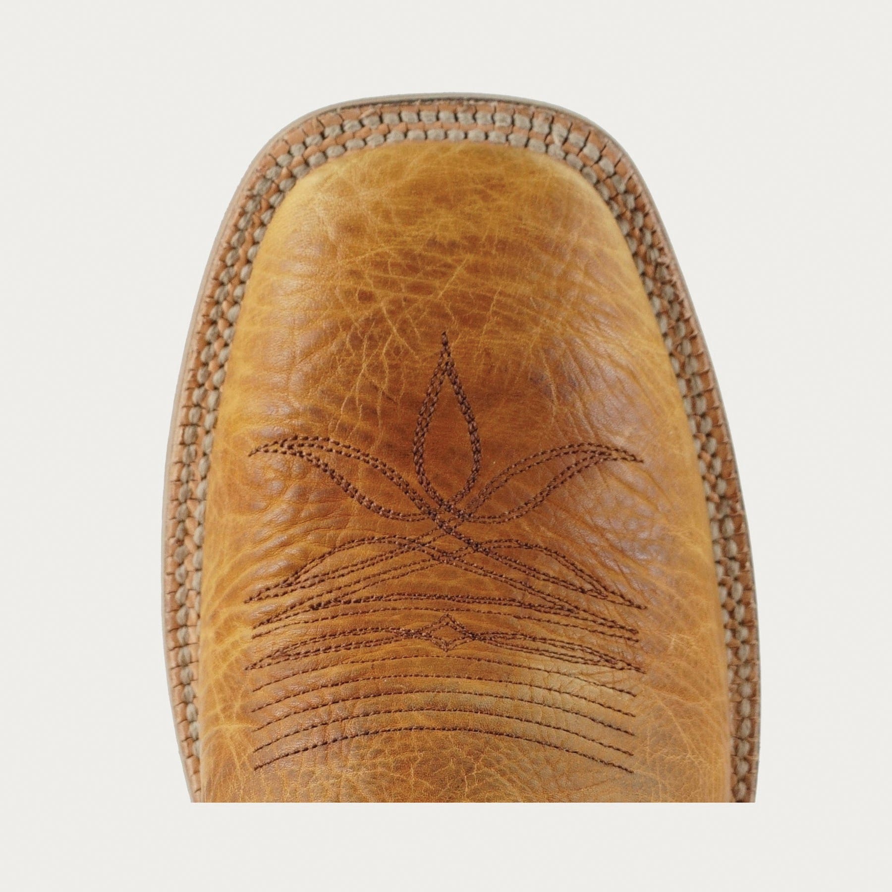 Hyer Men's Sawyer Series Western Boots, 8.5, D W, Red/Tan, Leather Upper