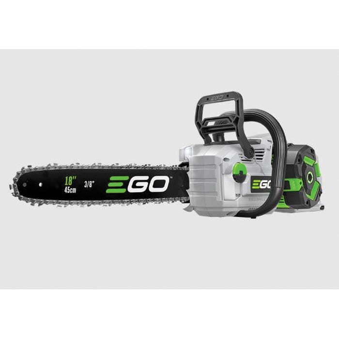 EGO CS1815 Chainsaw, Battery Included, 6 Ah, 56 V, ARC Lithium, 18 in L Bar, 3/8 in Pitch