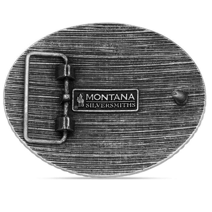 Montana Silversmiths Southwestern Longhorn Belt Buckle