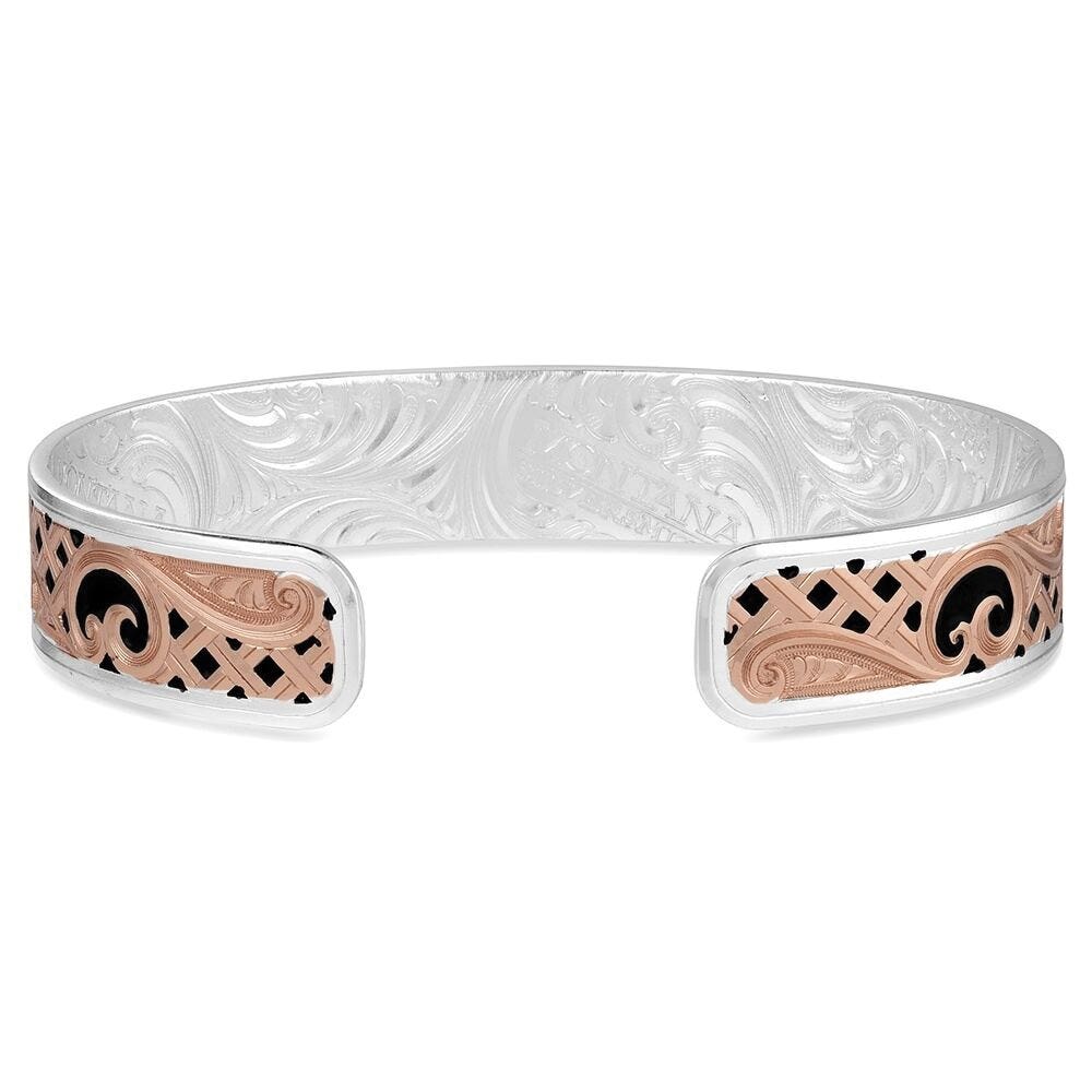 Montana Silversmiths BC6413 Bracelet, Cuff, One-Size, Saddleback, Brass