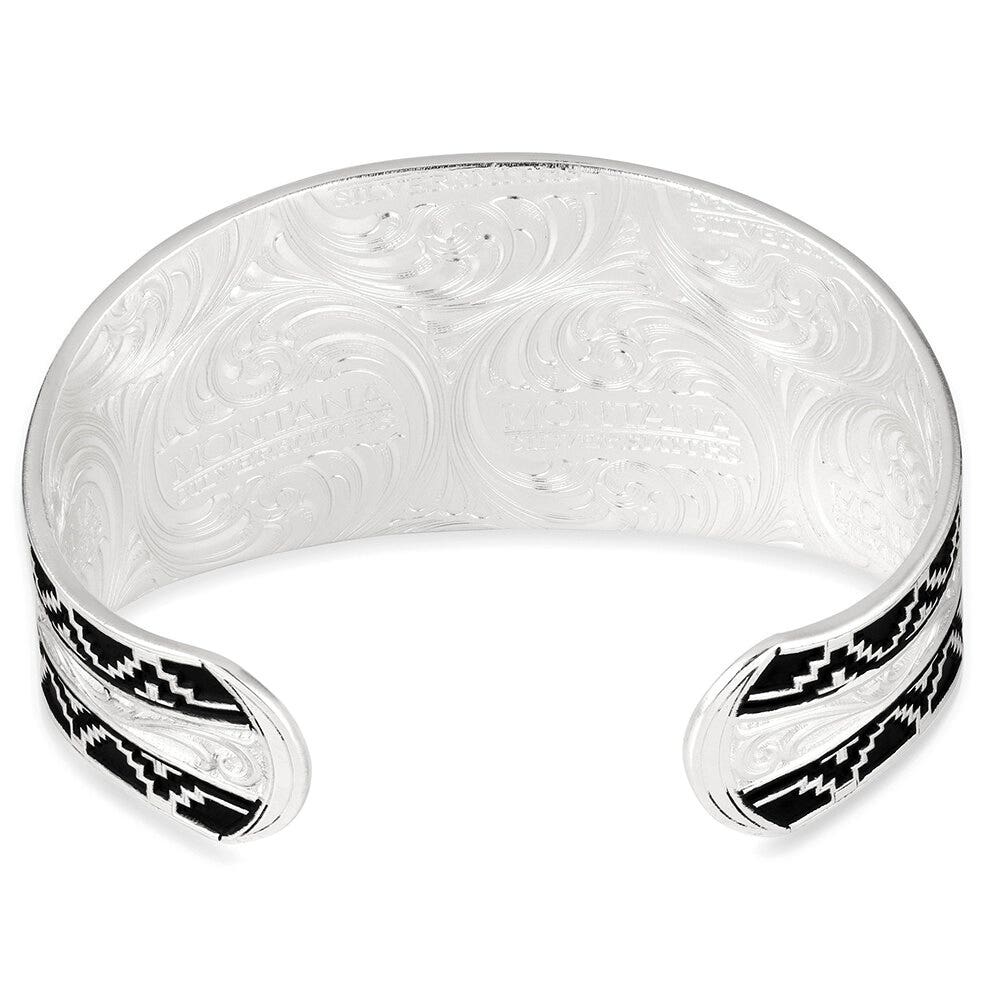 Montana Silversmiths American Made Series BC6415NF Bracelet, Cuff, One-Size, Big Bend, Brass