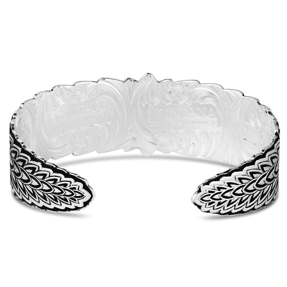Montana Silversmiths BC6416 Bracelet, Cuff, Women's, One-Size, Flower Rowel, Brass