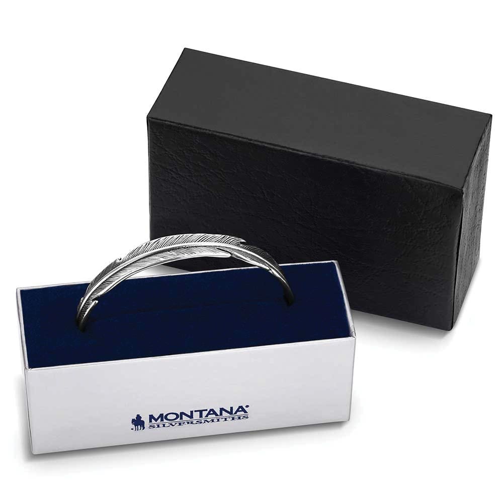 Montana Silversmiths BC6476 Bracelet, Cuff, Women's, One-Size, Steel Wing Cuff, Brass