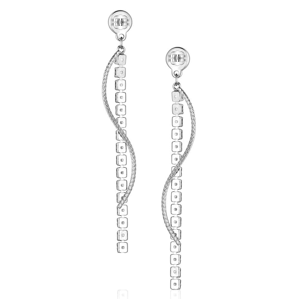 Montana Silversmiths ER6484 Earrings, Drop, Women's, Canyon Serenade, Turquoise Gemstone, Brass/Stainless Steel