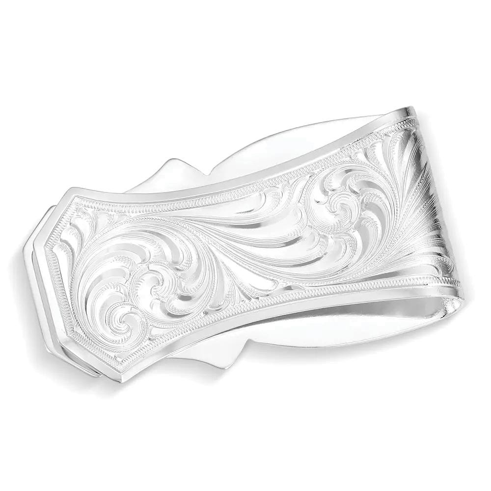 Montana Silversmiths MCL6333G-384S Trail Boss Money Clip, Brass