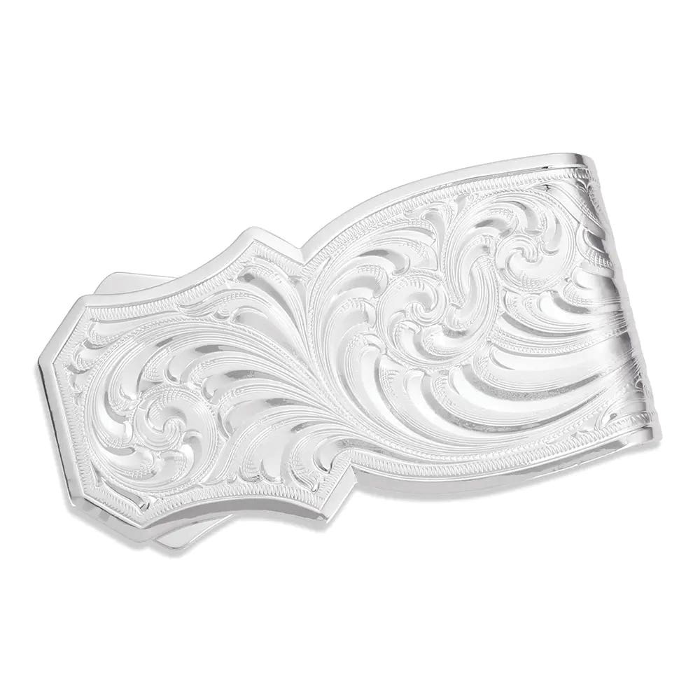 Montana Silversmiths MCL6333GNF Trail Boss Money Clip, Brass