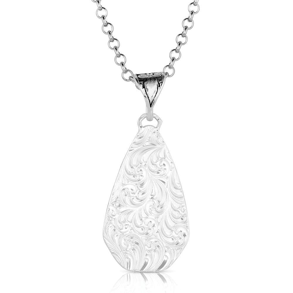 Montana Silversmiths NC6420 Necklace, Women's, Saguaro Blossom, Brass