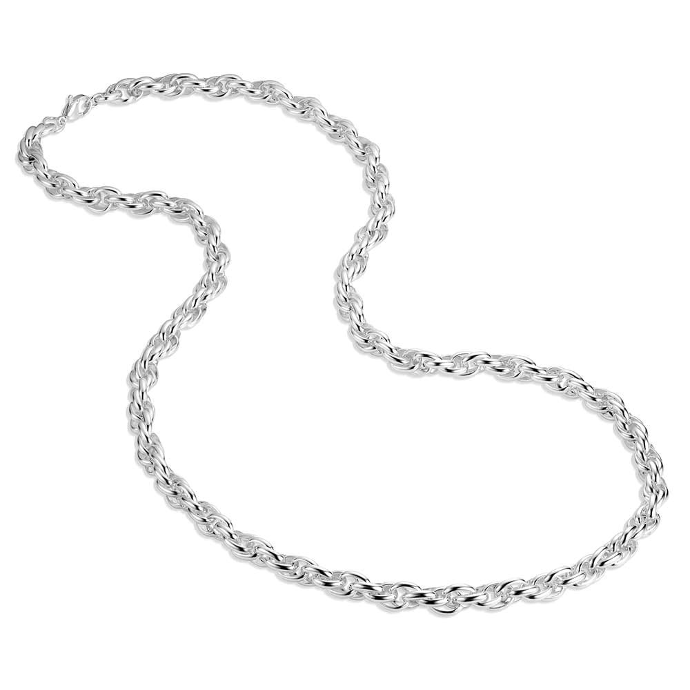 Montana Silversmiths NC6431 Necklace, Men's, One-Size, Gatekeeper Wheat Chain, Stainless Steel