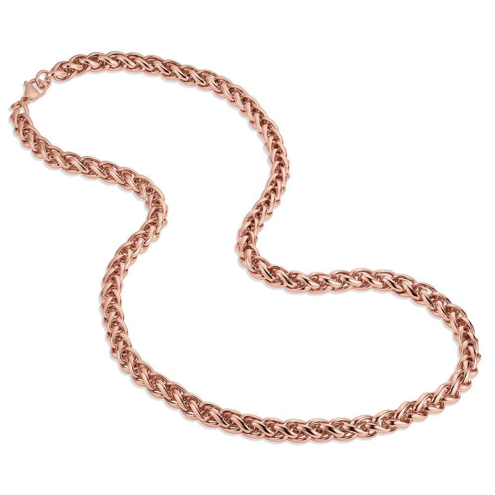 Montana Silversmiths NC6433 Necklace, One-Size, Ember Wheat Chain, Stainless Steel
