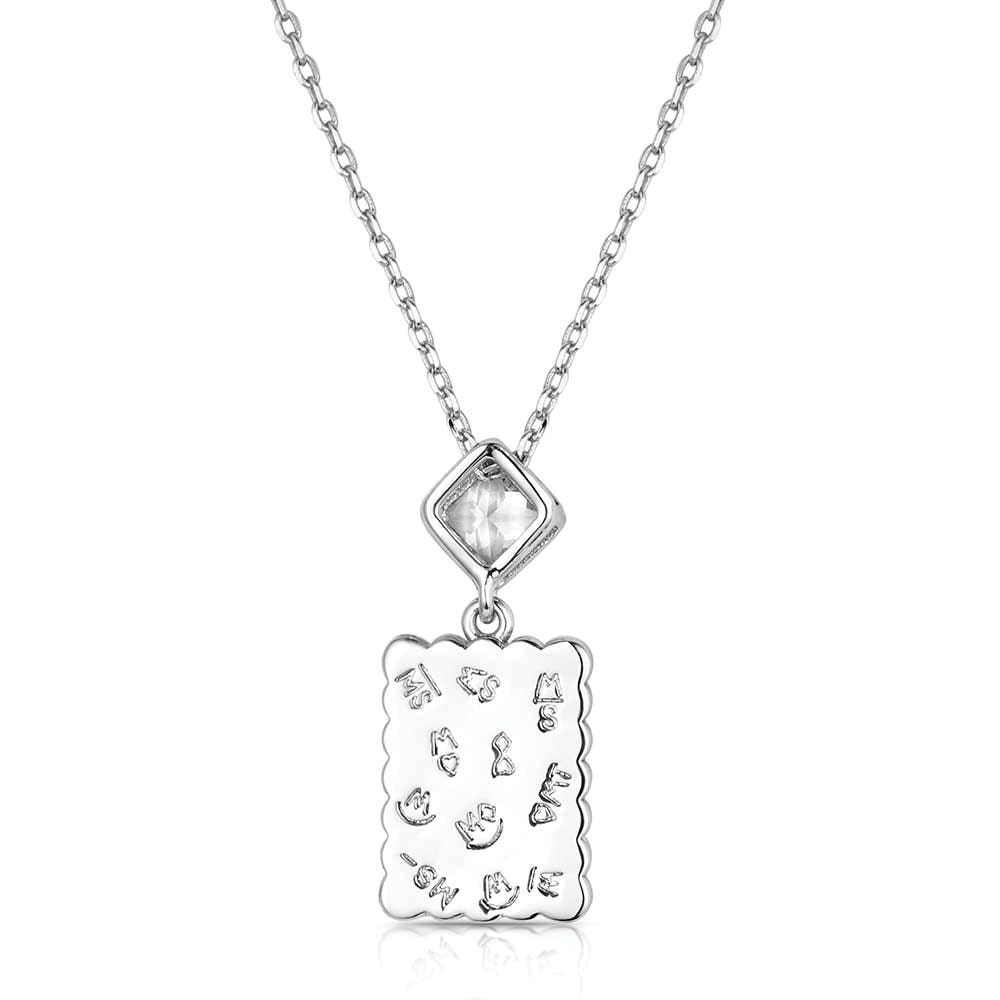 Montana Silversmiths NC6451 Necklace, Women's, Starlit Canyon, Cubic Zirconia Gemstone, Brass