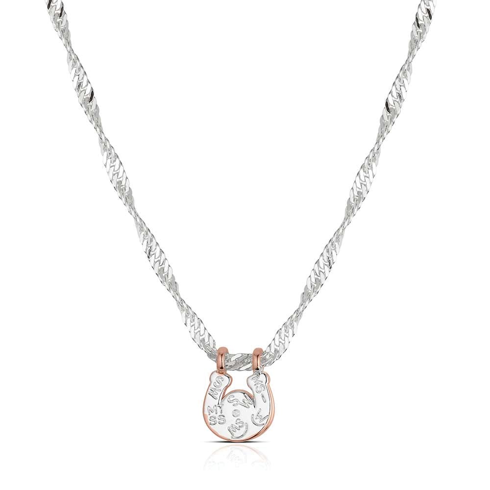 Montana Silversmiths NC6471 Necklace, Women's, One-Size, Rosewood Rodeo, Pearl Gemstone, White Gemstone, Brass