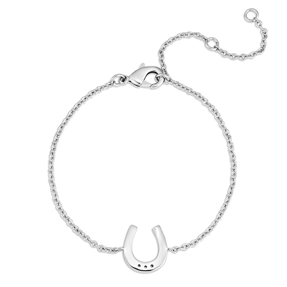 Montana Silversmiths QBC6429 Bracelet, Lucky Harmony, Cubic Zirconia Gemstone, Brass