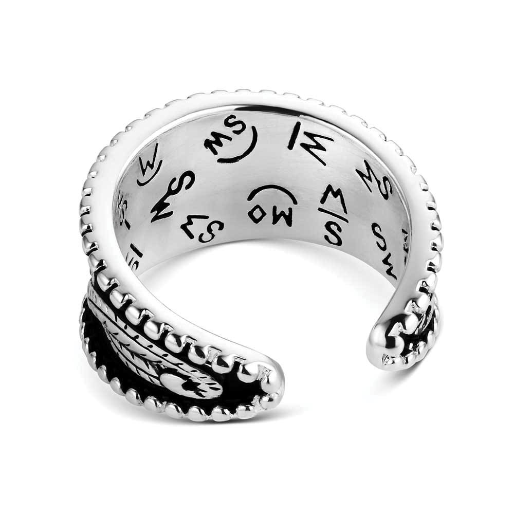 Montana Silversmiths RG6466 Ring, Cuff, Women's, One-Size, Blooming Scroll, Brass