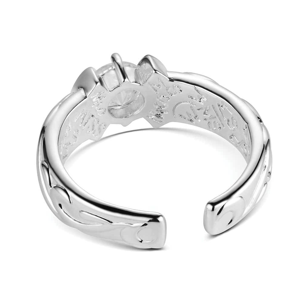 Montana Silversmiths RG6471 Ring, Cuff, Women's, One-Size, Rosewood Rodeo, Cubic Zirconia Gemstone, Blue Gemstone, Brass