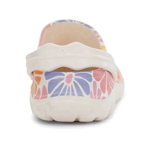 Western Chief 212810113H-CRM-10 Easies Clogs, 10, Cream, EVA/Rubber Upper, Contoured Heel Strap Closure