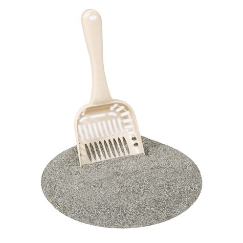 Petmate 29111 Large Litter Scoop with Microban, 9.9 in L Blade, 4.2 in W Blade, Plastic Blade