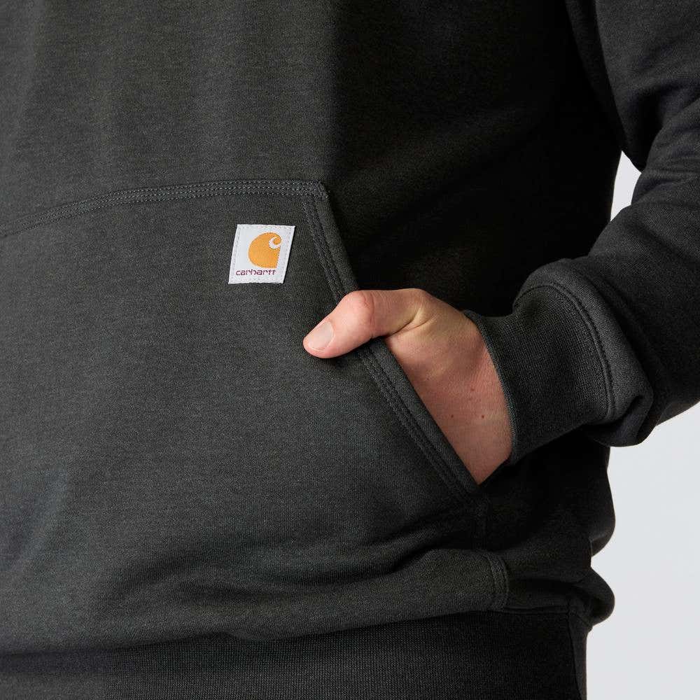 Carhartt Men's Rain Defender Loose Fit Midweight 1889 Graphic Sweatshirt, Carbon Heather, L