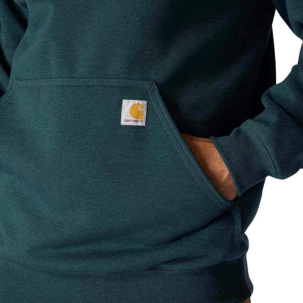 Carhartt Men's Rain Defender Loose Fit Midweight 1889 Graphic Sweatshirt, Heather Gray, L