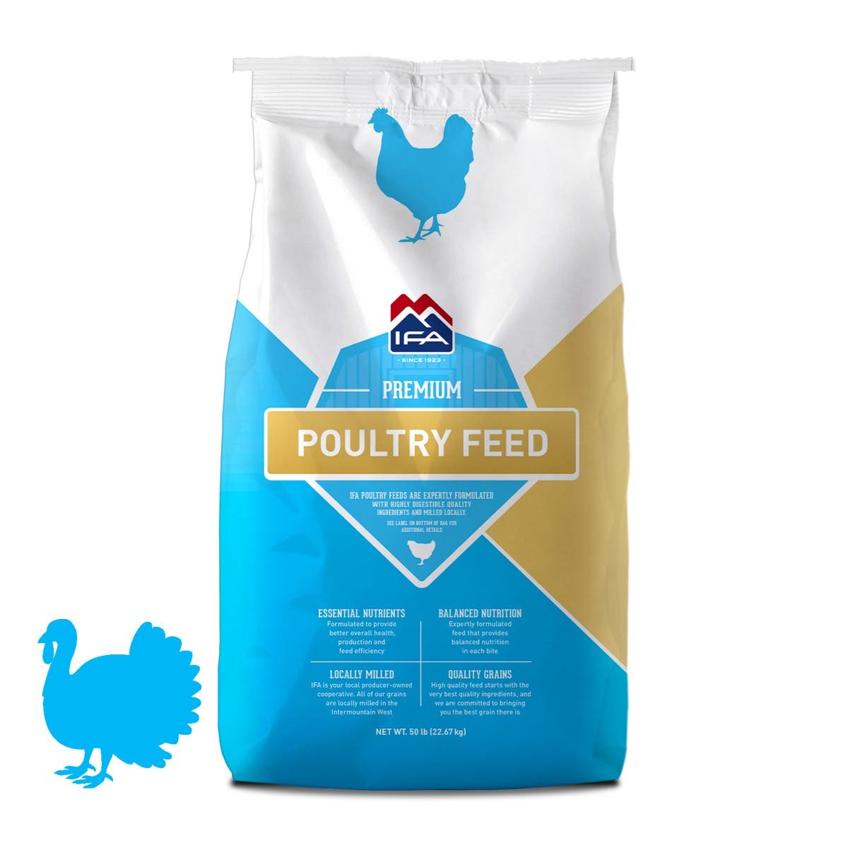 IFA Turkey Starter Mash, 50 Lb. Bag