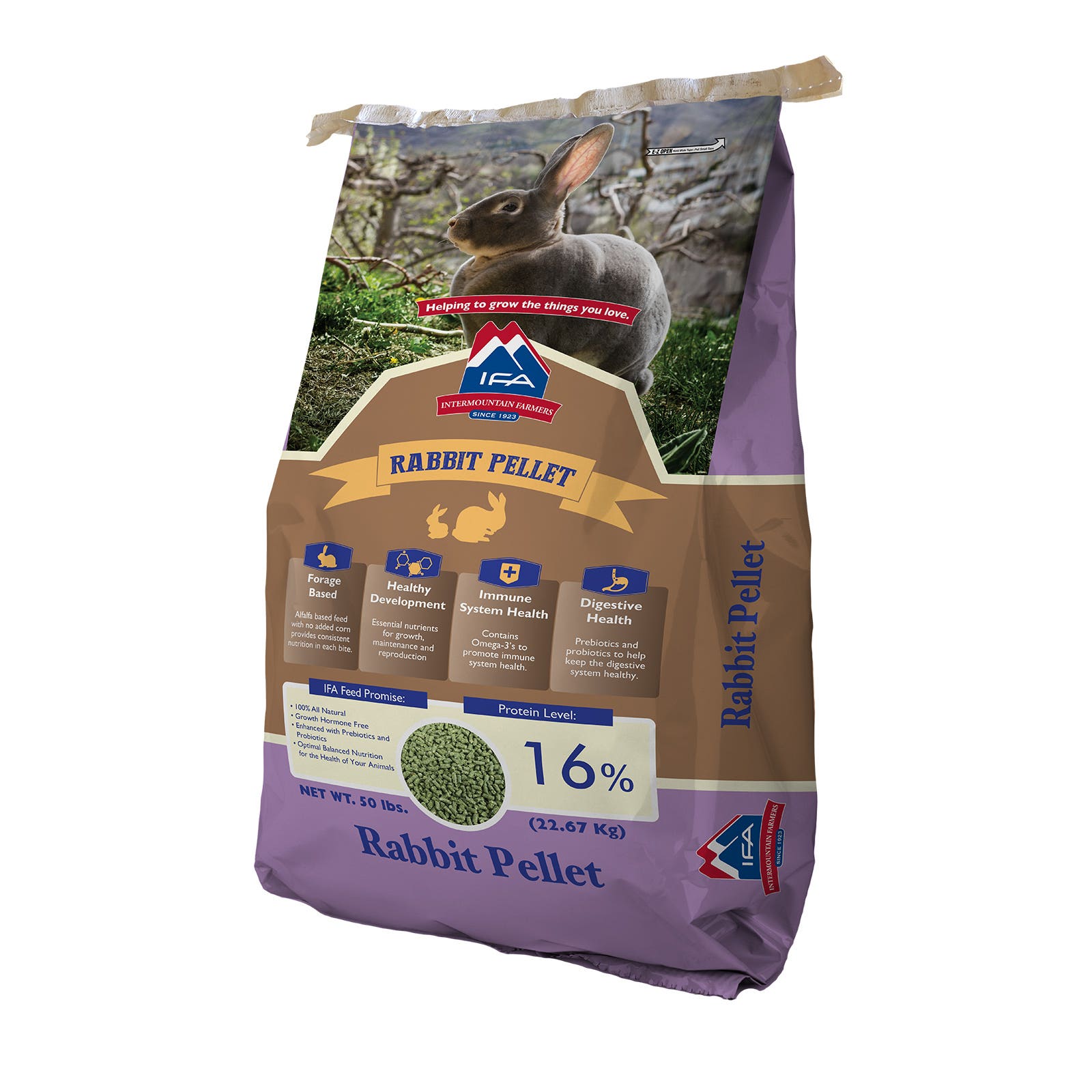 IFA Prime Meadow Rabbit, 50 Lb. Bag