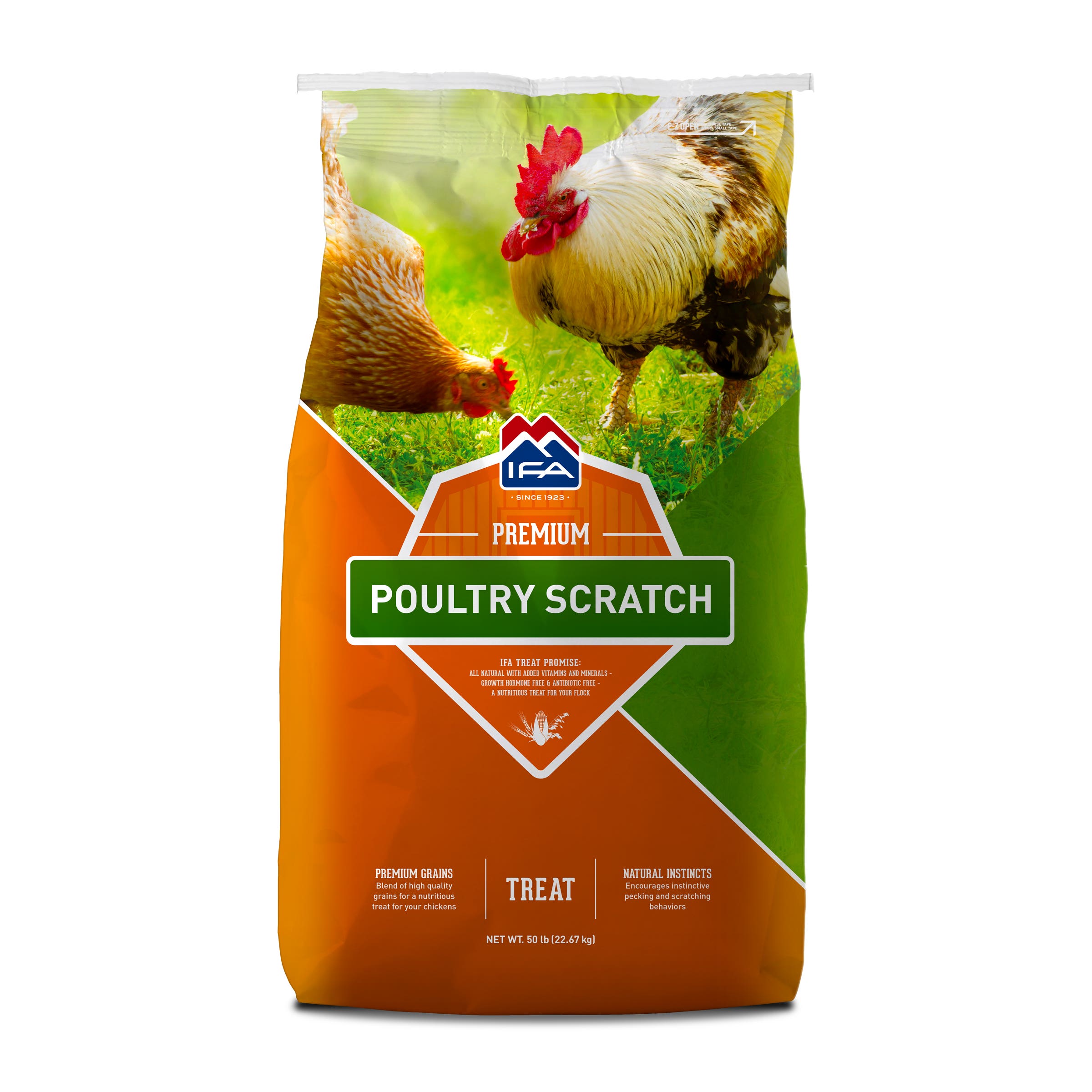 IFA Premium Poultry Scratch, 50 Lb. Bag