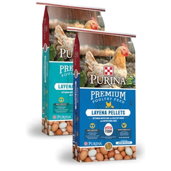 Purina Layena+ 3003377-306 Crumble, 50 lb Bag
