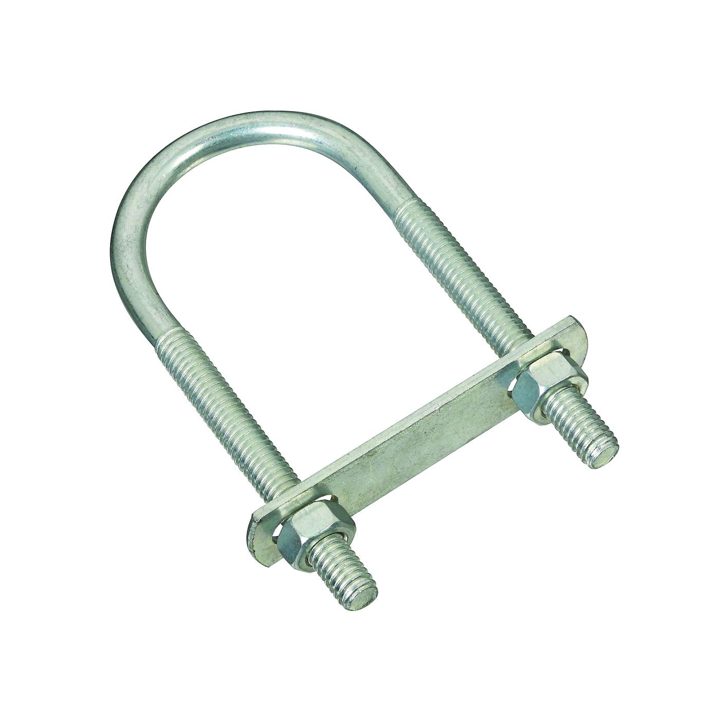 National Hardware N222-158 U-Bolt, 4-1/4 in L Inside, 1-3/4 in W Inside, 5/16-18 Thread, 2-1/4 in L Thread, Steel, Zinc