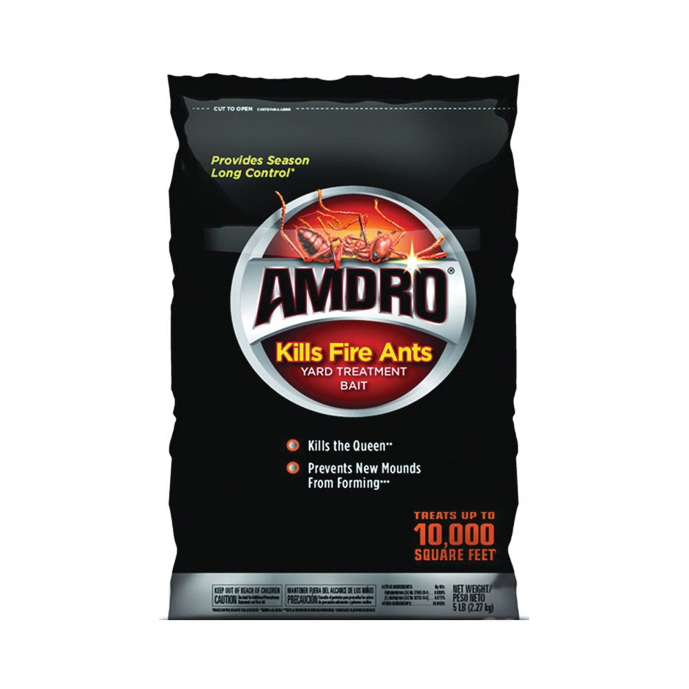 Amdro Fire Ant Bait, Solid, Characteristic Vegetable Oil, 5 lb Bag