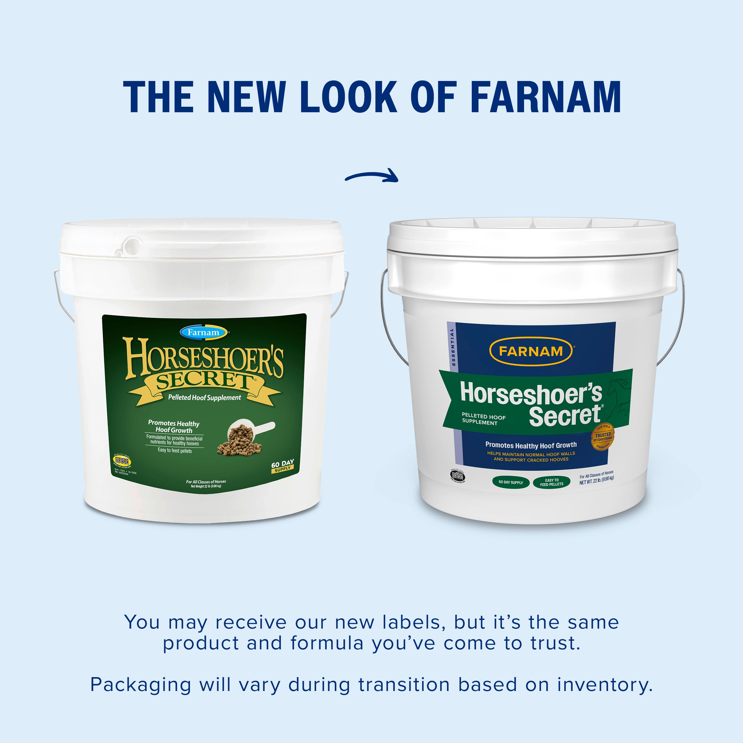 Farnam Horseshoer’s Secret Pelleted Hoof Supplement 22 lb