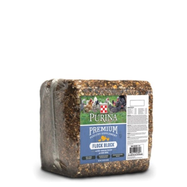 Purina 3003351-603 Flock Block, 25 lb