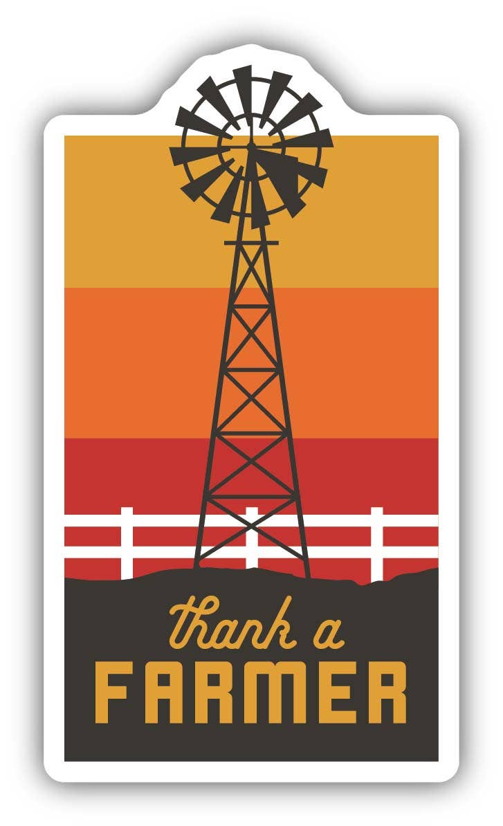 Stickers Northwest Thank A Farmer Sticker