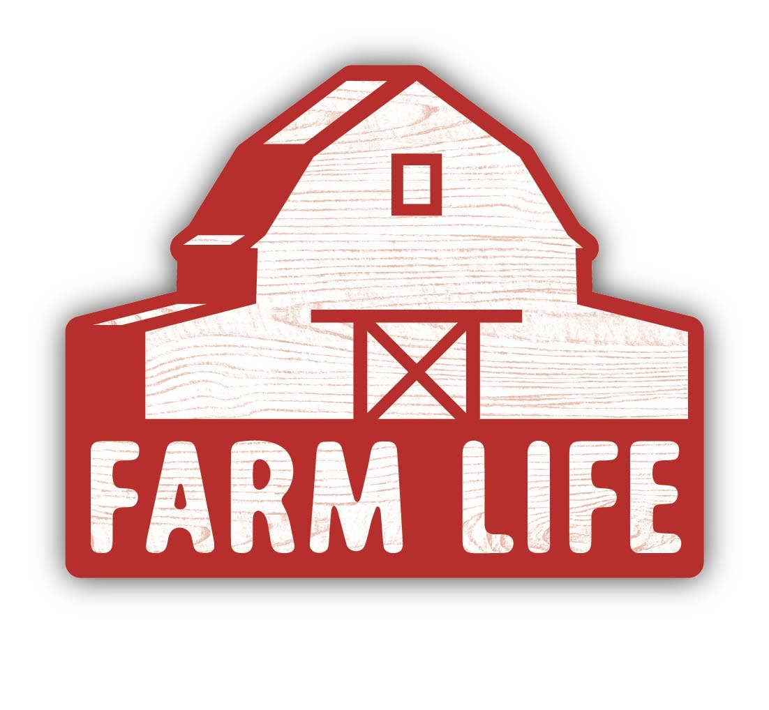 Stickers Northwest Sticker, FARM LIFE