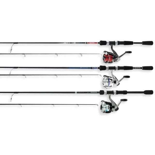 Daiwa D-Shock Series Spinning Combo, 7 ft L Rod, Fiberglass
