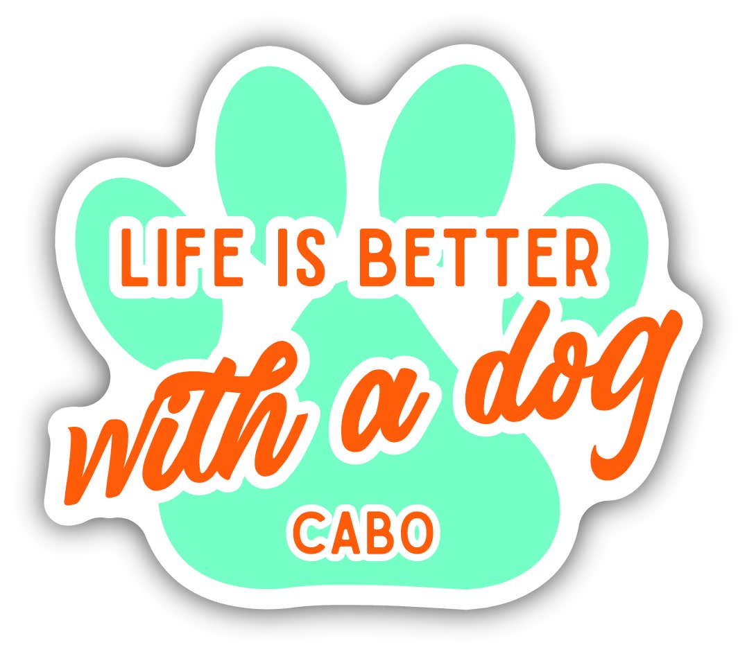 Stickers Northwest Life Is Better With A Dog Sticker