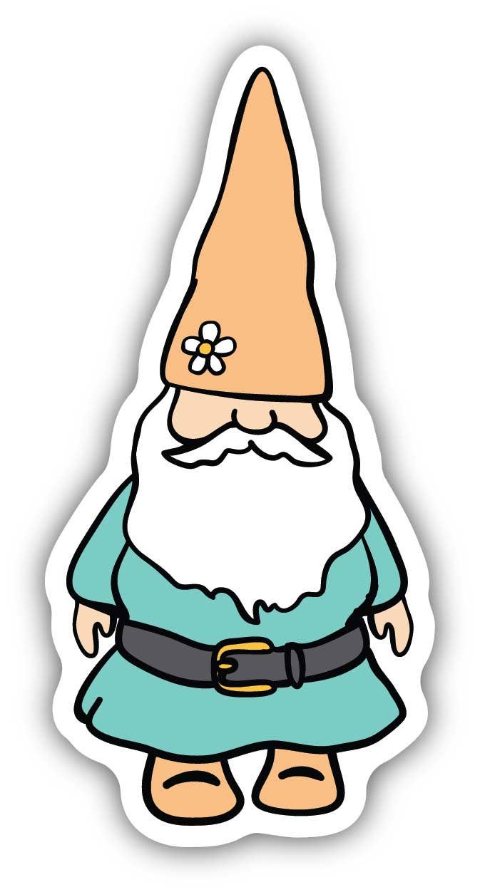 Stickers Northwest Sticker, Springtime Gnome