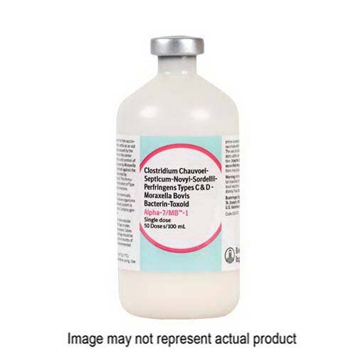 Boehringer Ingelheim Alpha-7/MB-1, Cattle Vaccine,50 Dose