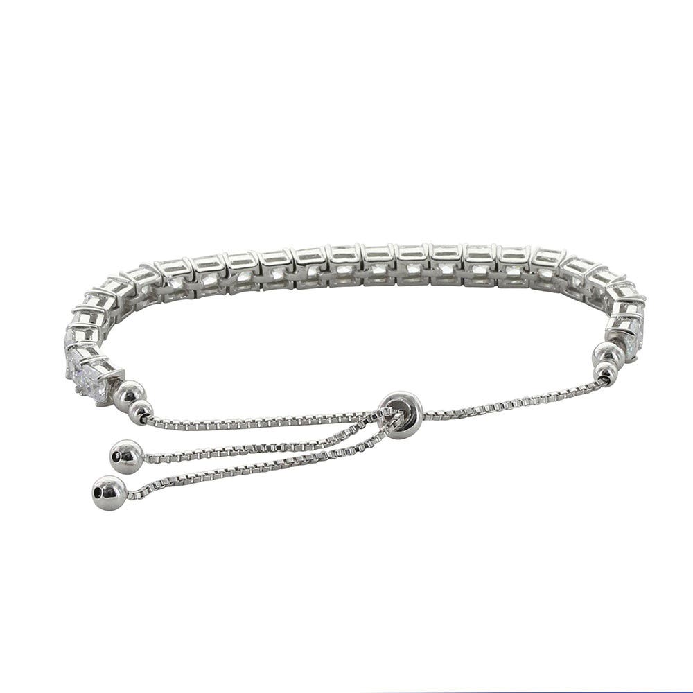 Montana Silversmiths Squarely a Tennis Bolo Bracelet